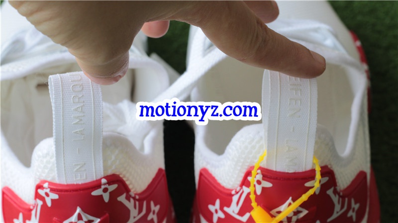 Real Boost Adidas NMD R1 Boost LuisVutton White Mesh